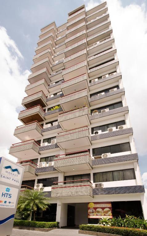 Apartamento Centro Manaus Hotel Saint Paul - 5º Andar - Apto 1055 Kültér fotó